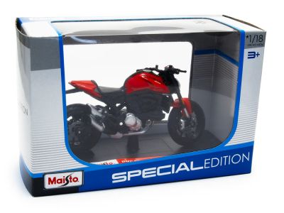 Метален мотор Ducati Monster Maisto 1:18