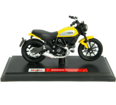 Метален мотор Ducati Scrambler Maisto 1:18