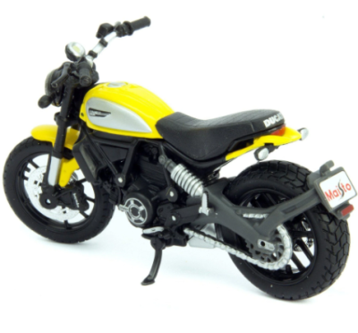 Метален мотор Ducati Scrambler Maisto 1:18