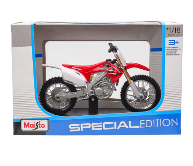 Метален мотор Honda CRF450R Maisto 1:18