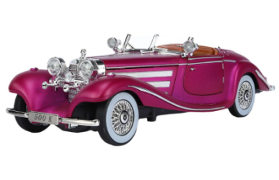 Метален автомобил Mercedes Benz 500K 1/24