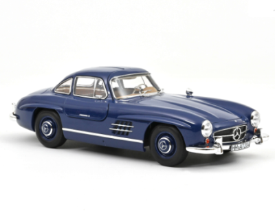 Колекционерска метална кола Mercedes Benz 300 SL 1:18 NOREV 183852