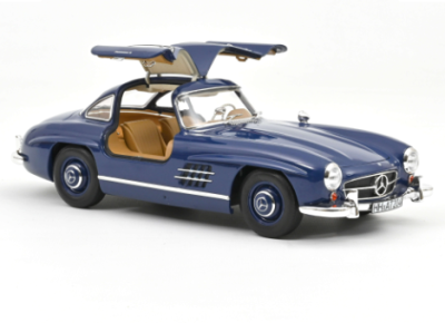 Колекционерска метална кола Mercedes Benz 300 SL 1:18 NOREV 183852