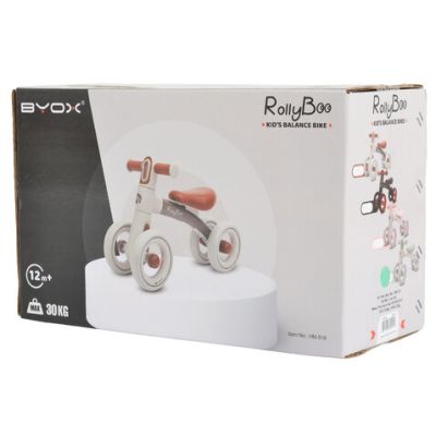 Мини баланс велосипед RollyBoo Byox grey
