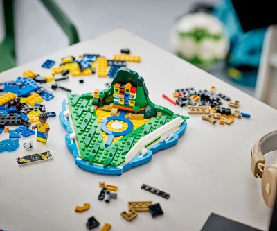 Конструктор Вини Джуниър футболни акценти LEGO Editions 43027