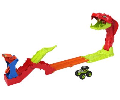 Monster Trucks писта с змийска каскада Hot Wheels JJN44 