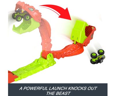 Monster Trucks писта с змийска каскада Hot Wheels JJN44 