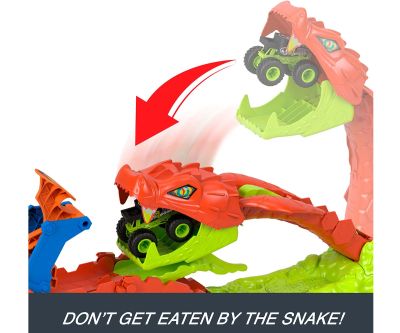 Monster Trucks писта с змийска каскада Hot Wheels JJN44 