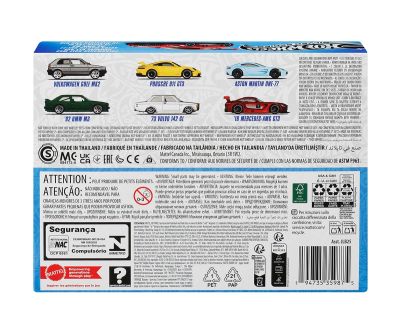Комплект метални колички Европейски стил Hot Wheels JLB25  