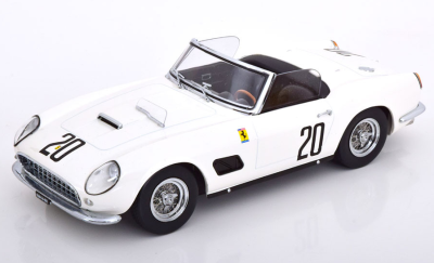 Колекционерска метална кола Ferrari 250 GT California Spyder #20 1:18 KK Scale 181047
