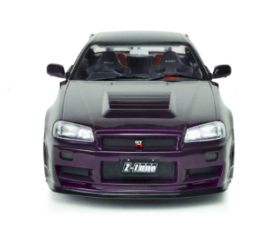Метален автомобил Nissan Skyline GT-R 1:18 Solido 1804311