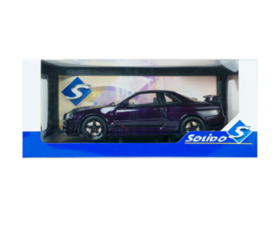Метален автомобил Nissan Skyline GT-R 1:18 Solido 1804311