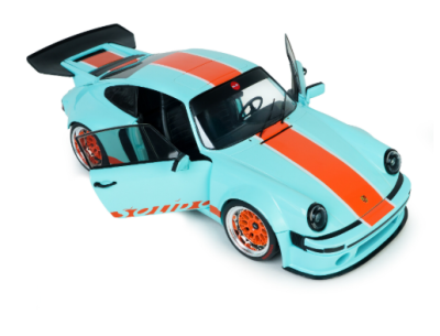 Метален автомобил Porsche 911 KS-R By Khyzyl Saleem 1:18 Solido 1810504