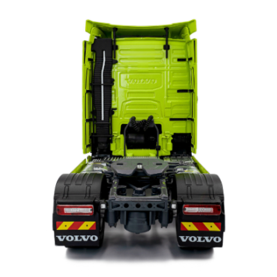 Метален камион влекач Volvo Trucks FH Globetrotter XL Solido 1:24 neon