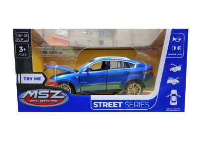 Метален автомобил BMW X6 1/24 MSZ 68250A