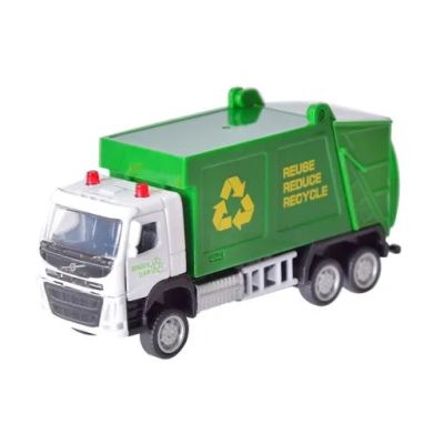 Метален камион Volvo сметосъбирач MSZ 1:72