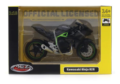 Пистов мотор Kawasaki Ninja H2R 1:18 MSZ 67715