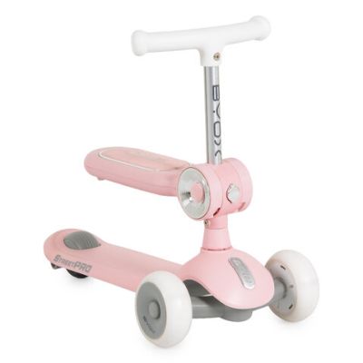Тротинетка със седалка 2in1 Byox StreetPro pink