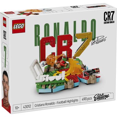 Конструктор Кристиано Роналдо футболни акценти LEGO Editions 43012 