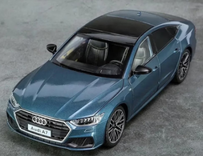 Метален автомобил Audi A7 1/24 blue