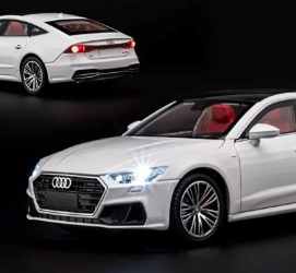Метален автомобил Audi A7 1/24 grey