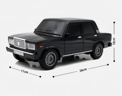 Кола с радио контрол Lada 2107 бял