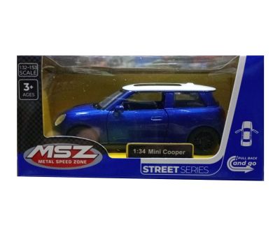 Метална кола Mini Cooper 1:41 MSZ 67745