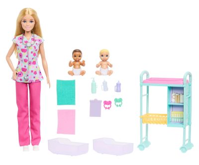 Кукла Barbie Педиатър блондинка Mattel JMK12