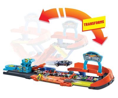 Писта Гараж с каскада Hot Wheels City Mattel JHL94