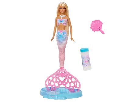Кукла Barbie Русалка с опашка за сапунени мехурчета Mattel JLW56