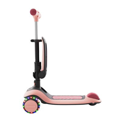 Тротинетка със седалка KinderKraft Halley 2 ROSE PINK