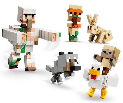 Конструктор Пустинната атака на жокея на пилета LEGO Minecraft 21592