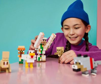 Конструктор Пустинната атака на жокея на пилета LEGO Minecraft 21592