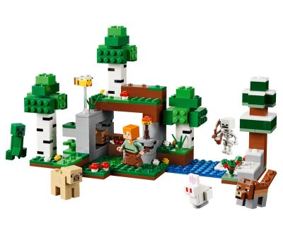 Конструктор Първото нощно приключение LEGO Minecraft 21593 