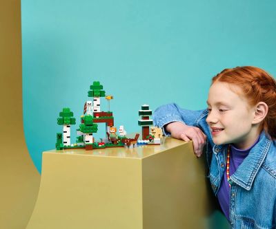 Конструктор Първото нощно приключение LEGO Minecraft 21593 