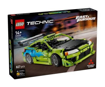 Конструктор Кола Mitsubishi Eclipse Бързи и яростни LEGO Technic 42229 