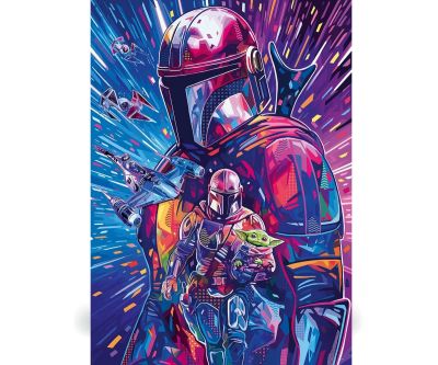 Пъзел Междузвездни воини: Мандалорецът 500 части Ravensburger 12001339 