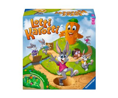 Настолна игра Забавно зайче Lotti Karotti Ravensburger 25125