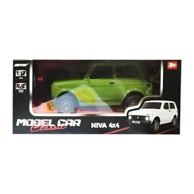 Джип с радио контрол Lada Niva OFF-ROAD зелен
