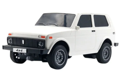 Джип с радио контрол Lada Niva OFF-ROAD бял