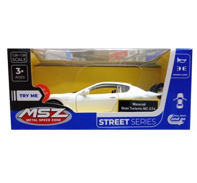 Метална кола Maserati Gran Turismo MC GT4 1:32 MSZ 68457