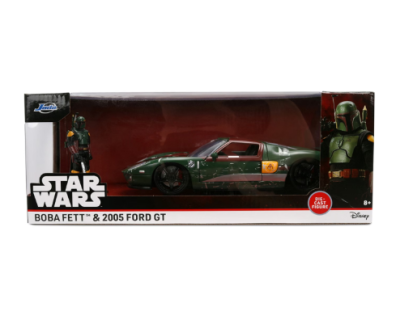 Метален автомобил Ford GT Star Wars Boba Fett 1:24 Jada 69093