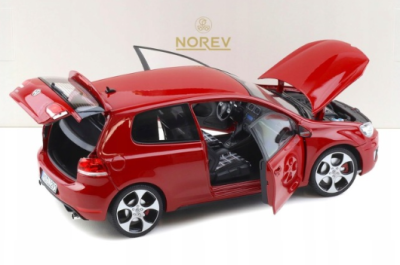Колекционерска метална кола Volkswagen Golf GTI 1:18 NOREV 188504