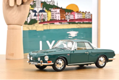 Колекционерска метална кола Volkswagen Karmann Ghia 1500 1:18 NOREV 188648