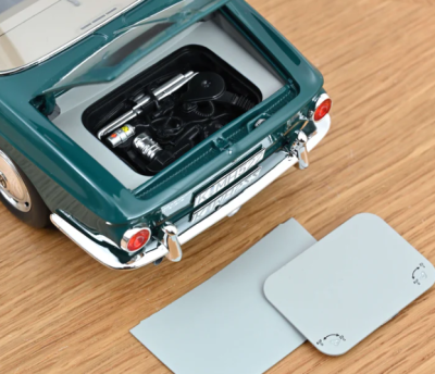 Колекционерска метална кола Volkswagen Karmann Ghia 1500 1:18 NOREV 188648