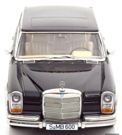 Колекционерска метална кола Mercedes 600 SWB W100 1:18 KK Scale 180601