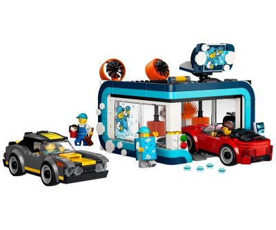Конструктор Автомивка с преминаване на колата LEGO City 60497 