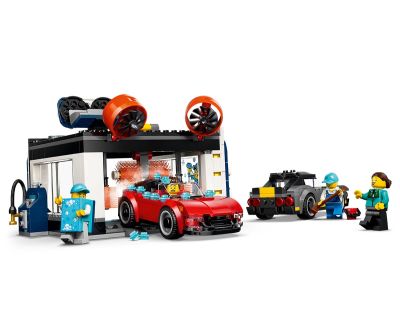 Конструктор Автомивка с преминаване на колата LEGO City 60497 