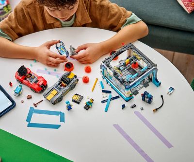Конструктор Автомивка с преминаване на колата LEGO City 60497 