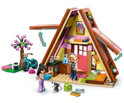 Конструктор Хижа за луксозен къмпинг сред природата LEGO Friends 42682 